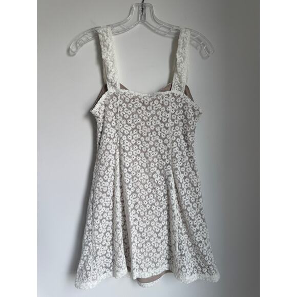Aeropostale Floral V Neck Fit & Flare Dress Sundress Mini - Picture 2 of 8